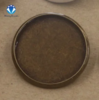 Antique Bronze 10 шт. 20/25 мм круглый чехол для мобильного телефона в стиле "Bts настроек Pin латунный пустой булавка брошь Настройки Кабошон База оправа гнездо Кабошоны Камея DIY конечные бусины в форме цветов - Цвет: Antique Bronze