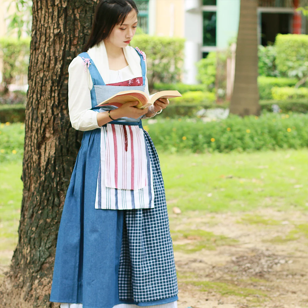 Платье для косплея женщин 2017|belle costume|cosplay dresscostume cosplay |