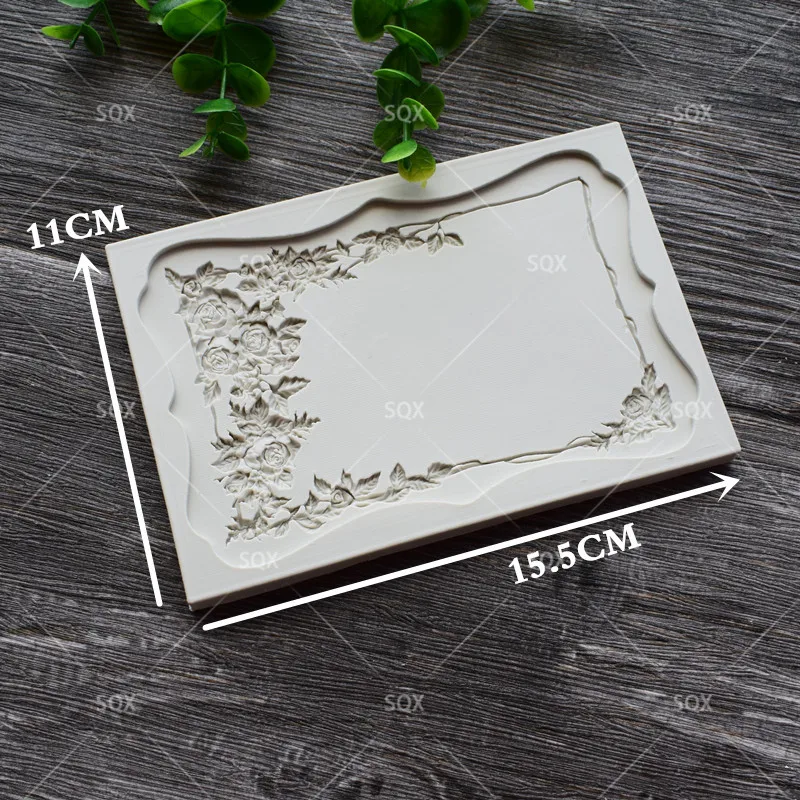 Большая коробка поздравительная открытка розы для шоколада выпечки формы Моул