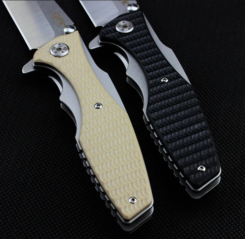 Zt0393 тактический складной нож шарикоподшипник Флиппер лезвие G10 ручка Карманный выживания кемпинг охотничьи ножи Открытый Спасательные фрукты