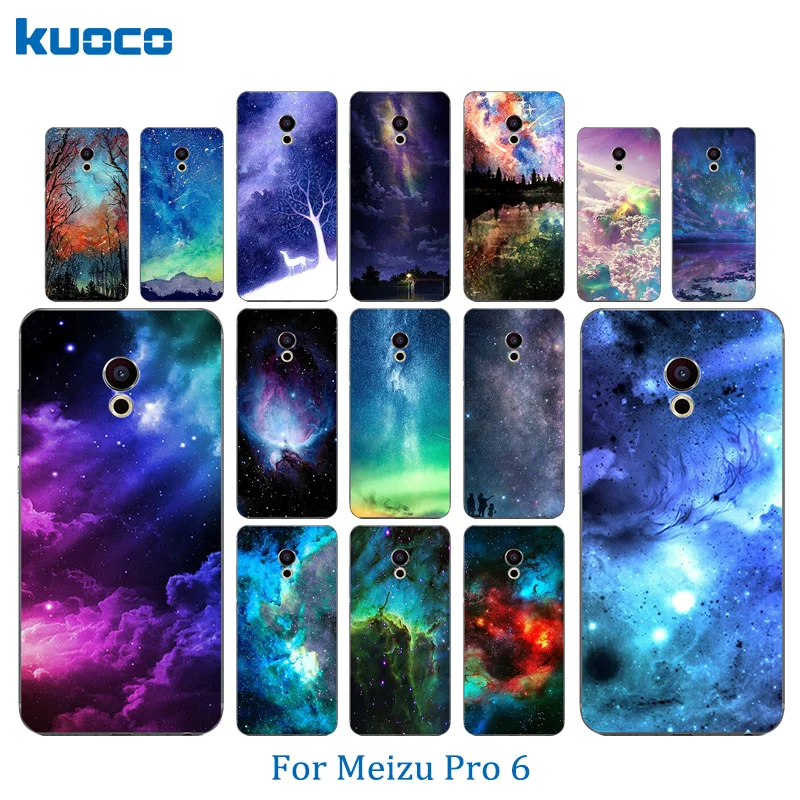 5 2 дюйма для Meizu Pro 6/MX6 Ультра тонкая мягкая защита задней крышки 6s силиконовый