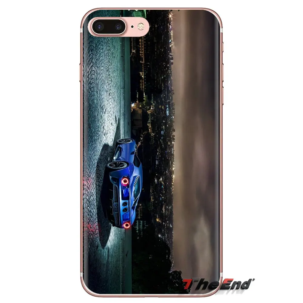 Silicone Skin Case 2016 Ford GT Blue Car Wallpaper For LG G3 G4 Mini G5 G6 G7 Q6 Q7 Q8 Q9 V10 V20 V30 X Power 2 3 K10 K4 K8 2017 |