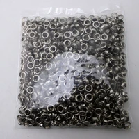 1000set 5mm copper antique silver eyelets buttons clothes accessory handbag findings