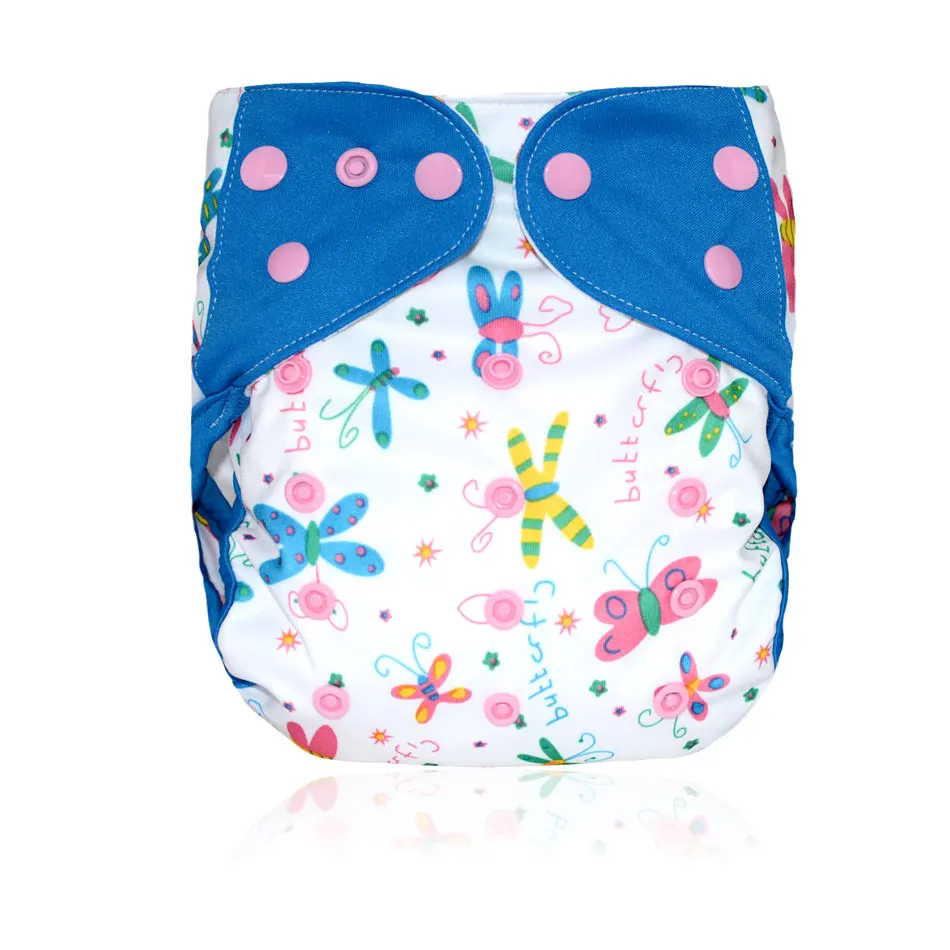 (13 шт./лот) WizInfant OS тканевый чехол для подгузников малышей с или без бамбуковой