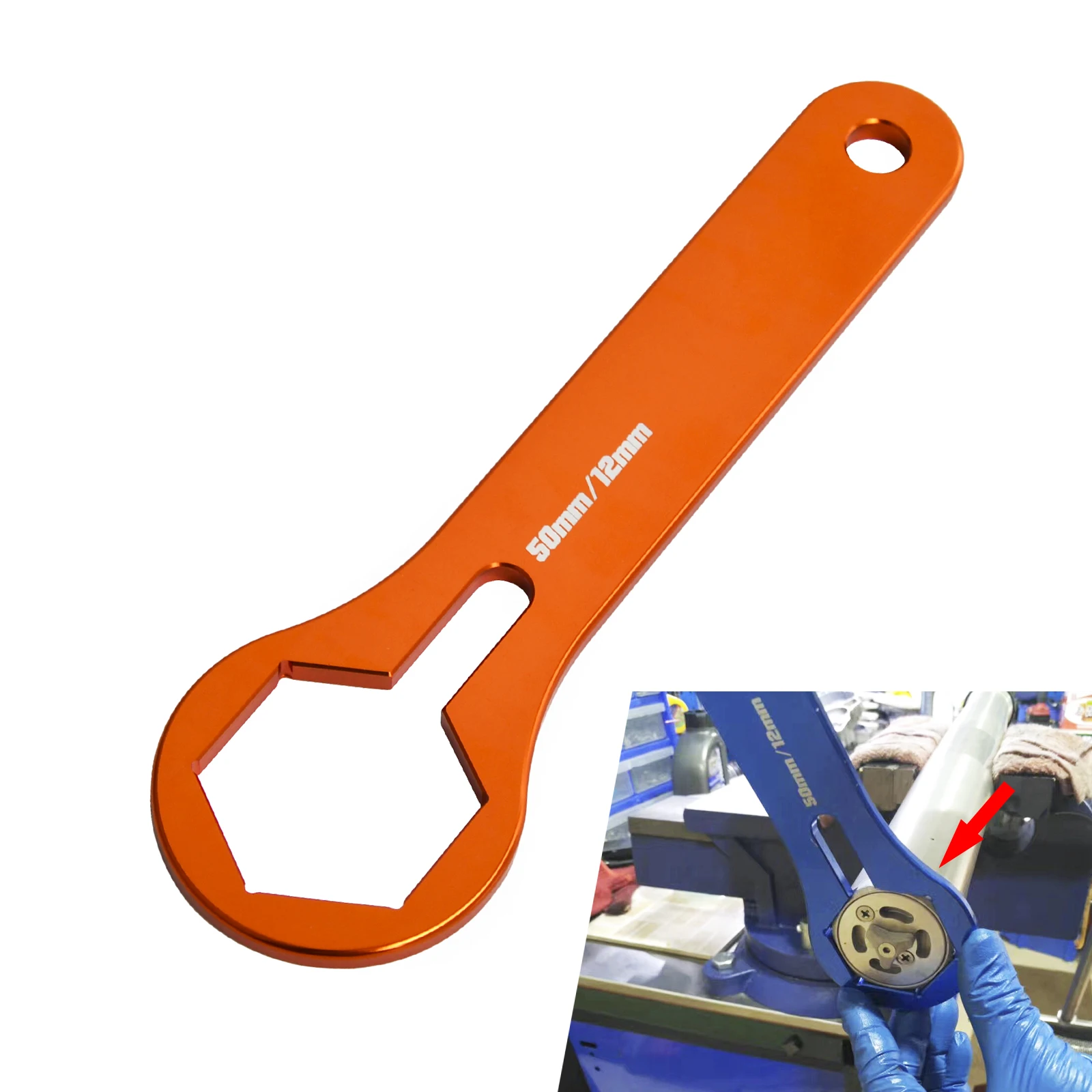 NICECNC 50 мм WP вилка Кепки ключ дюймовый стандарт для Husqvarna TE TX TC FC FX 125 200 250 300 350 400 450 500