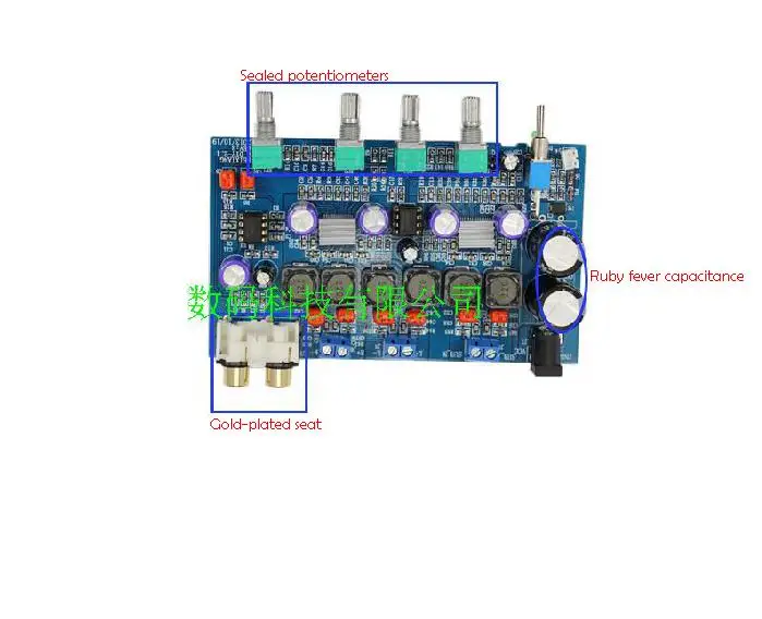 Цифровой усилитель TPA3116D2 2 1 мощность 50 Вт + 100 Вт|amplifier board|amplifier board 2.1digital amplifier |