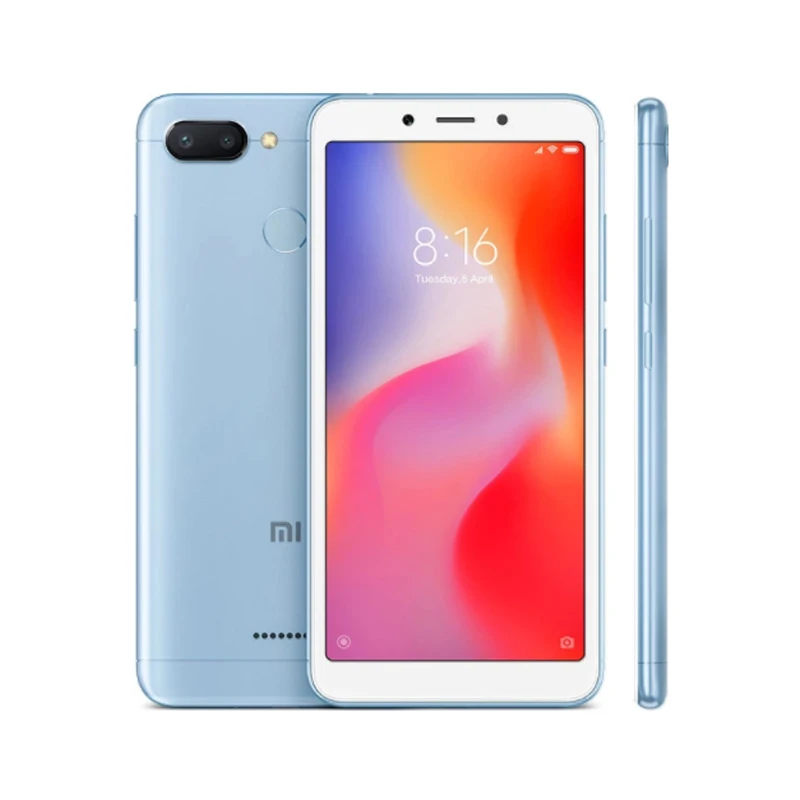 Xiaomi телефон Глобальная версия Redmi 6 3 ГБ ОЗУ 64 Гб ПЗУ Helio P22 Восьмиядерный 5 45 &quot 3000