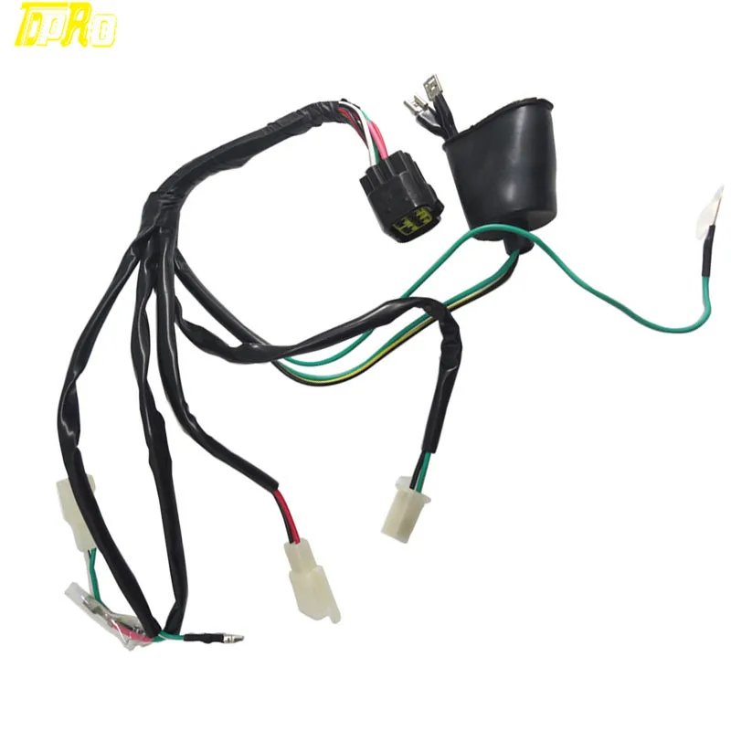 150cc двигатель провода жгут проводов ткацкий станок велосипед грязи Quad круглый ATV