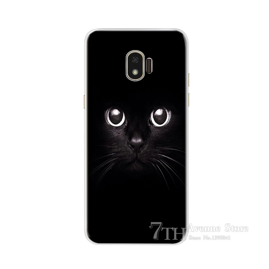 GINGER Чехол с рисунком для Samsung Galaxy J2 J250 SM-J250F Мягкий силиконовый чехол для задней панели телефона для Samsung J2 Pro J2Core J260F чехол - Цвет: GINGER