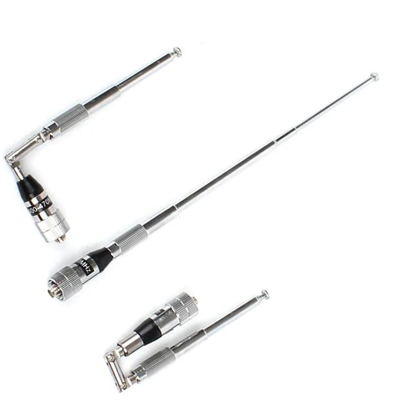 Dlenp телескопическая VHF Складная антенна Astro 320 SMA Мужская охотничья отслеживающая рация антенна полная длина 1 м