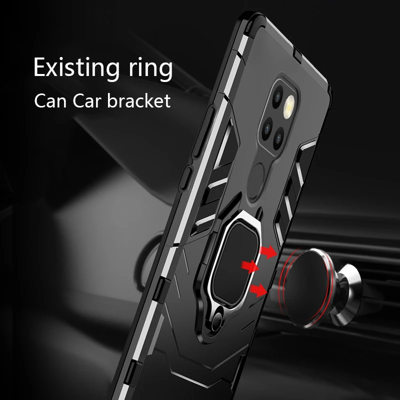 Luxury ArmorPhone Case For Huawei mate 20 lite PC Cover huawei pro Soft Anti-Fall Shockproof Full Back |