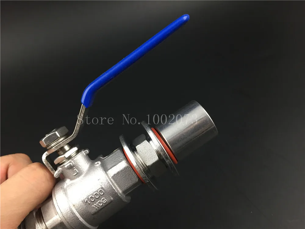 Набор шариковых клапанов из нержавеющей стали для пивоварения 1/2 &quotNPT с набором