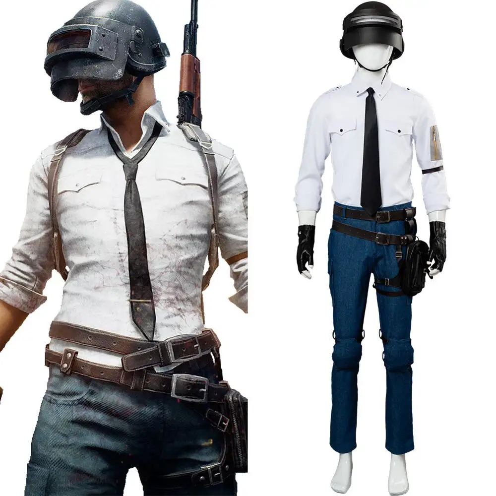 Видеоигра PUBG PLAYERUNKNOWN PLAYERUNKNOWN'S BATTLEGROUNDS Косплей Костюм Хэллоуин карнавальные