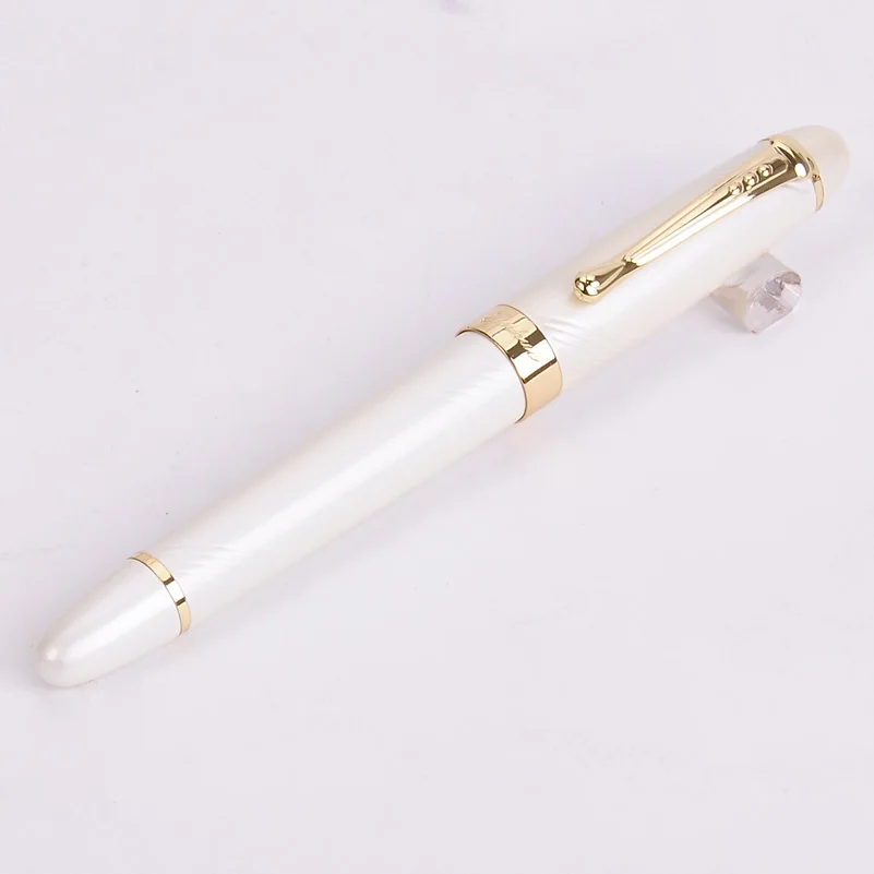White Высокое качество Золотой зажим 22 цвета на выбор JINHAO 450 металл/роликовый шар/шариковая ручка школьные принадлежности канцелярские принадлежности - Цвет: White