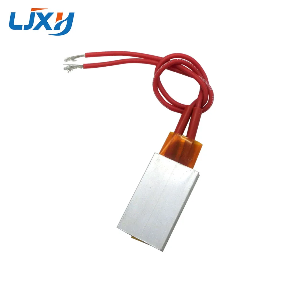 LJXH нагревательный элемент ПТК 220 В Размер 35 x21x5mm PTC нагреватель термостат алюминиевый корпус для волос аксессуары для фена 2 шт./партия