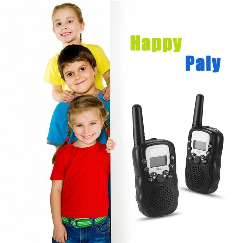 1PairX детская Walkie Talkie для родителей игры мобильный телефон говорящая игрушка 3 5 км