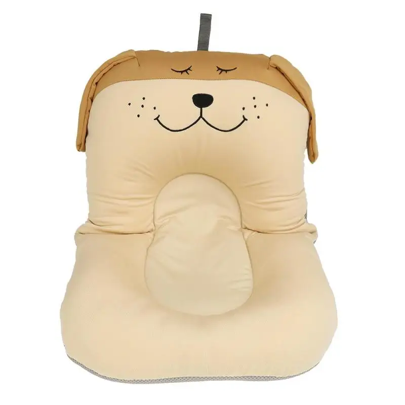 Детский коврик для ванной с рисунком собаки из мультфильма, коврик для ванной, безопасность для малышей, портативная воздушная подушка, нескользящий коврик для ванной, безопасное сиденье
