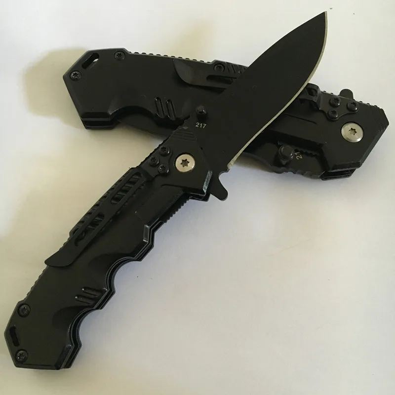 Тактический складной карманный нож 217 охотничий для выживания кемпинга 57HRC 7Cr17