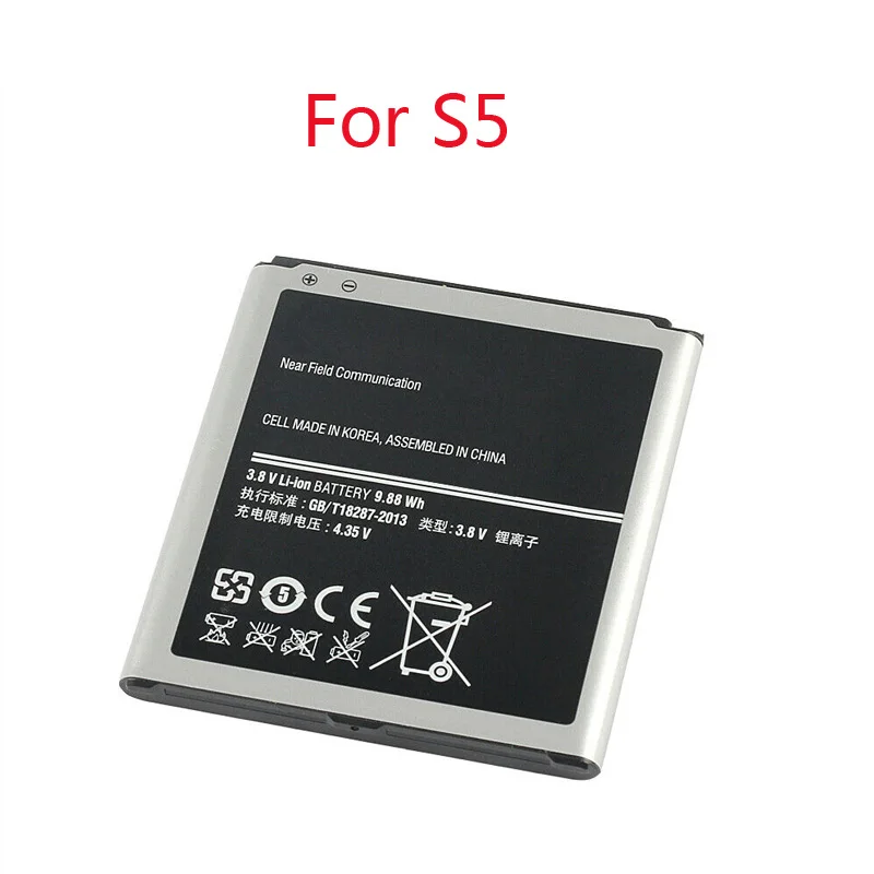 100% Новый оригинальный 2600mAh для Samsung GALAXY S4 I9500 I9502 I9505 I9508 S5 G900S G900F G9008V литий ионный