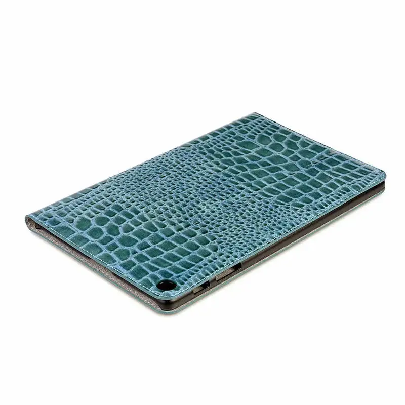 Blue Чехол-подставка в виде книжки для samsung Galaxy Tab A 10," SM-T510 SM-T515 T510 T515 роскошный защитный чехол для планшета - Цвет: Blue