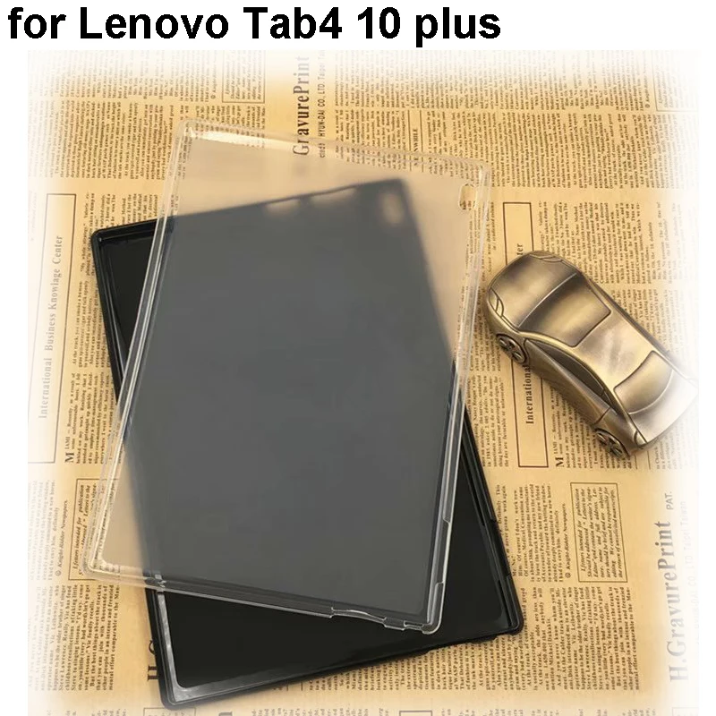 Мягкая задняя крышка из ТПУ Для Lenovo Tab4 10 Plus защитный чехол для tab 4 plus TB X704N X704F X704
