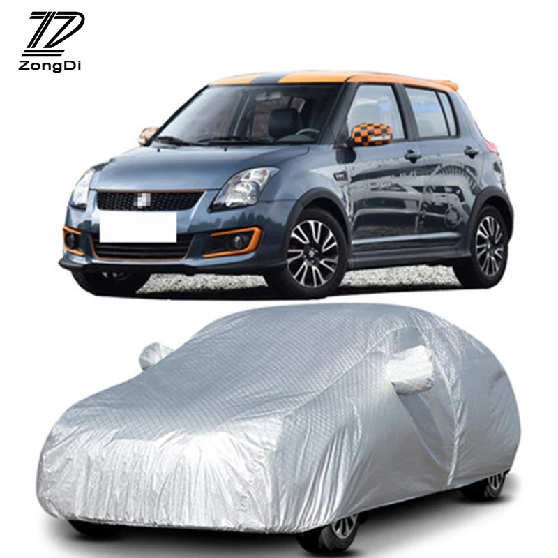 

Водонепроницаемые пылезащитные Чехлы ZD для хэтчбека м для Citroen C2, Suzuki Swift, Alto, Fiat 500, Mini Cooper, R50, R53, R55, R56, аксессуары