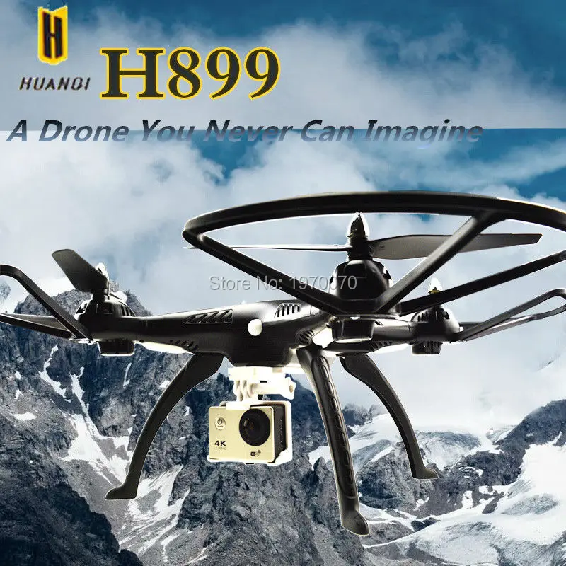 HUANQI H899B Airpressure RC Квадрокоптер Дрон вертолет с 4k 1080p Wifi держатель камеры для Xiaoyi Sjcam