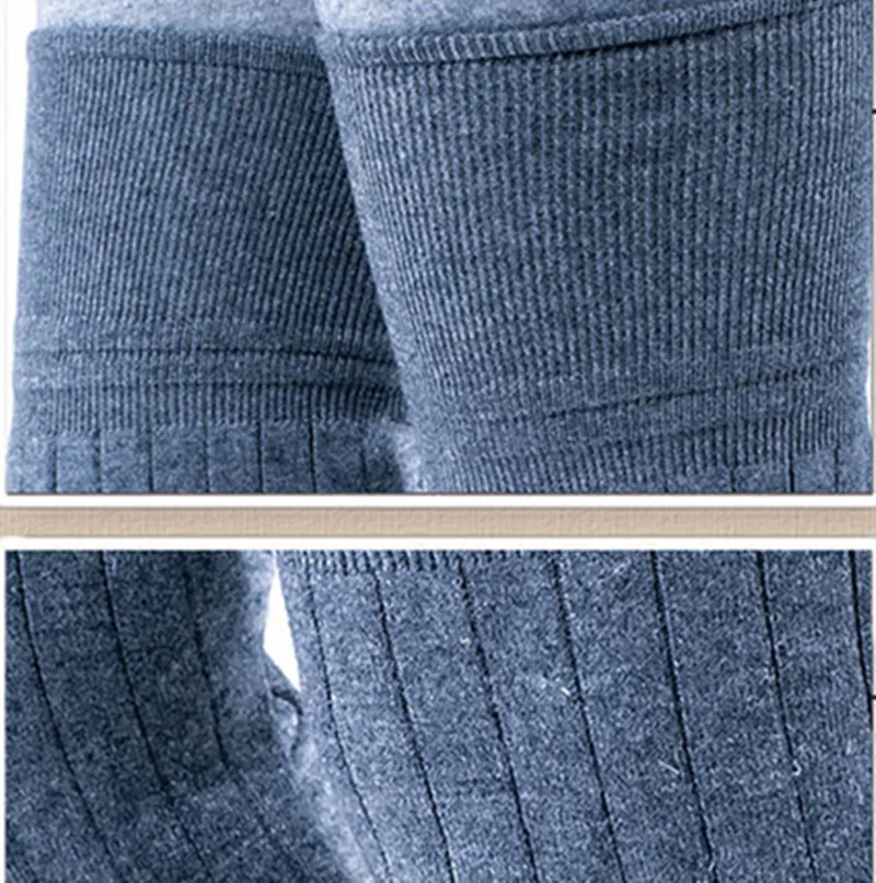 

Warm Knee Protector Sports Tendon Training Elastic Knee Brace Supports Kneepad Winter Hot Wool Cashmere Big Size leg sleeve