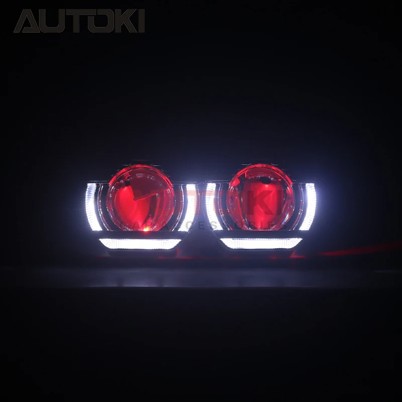 AUTOKI 2018 новые SGT светодиодсветодиодный ангельские глазки с дьявольским глазом