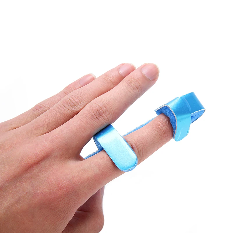 

Aluminum Foam Support Brace Frog Type Finger Splint For Mallet Finger/Sprain/Fracture/Pain Relief/Finger Knuckle Immobilization