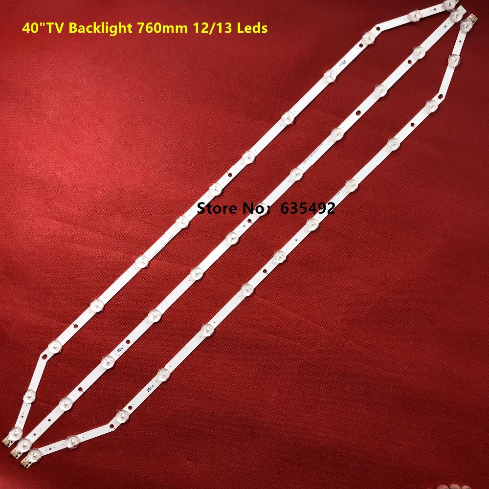 Светодиодный осветитель с подсветкой 76 см 12/13EDS для телевизора sam-sung 40 '' UN40H5003