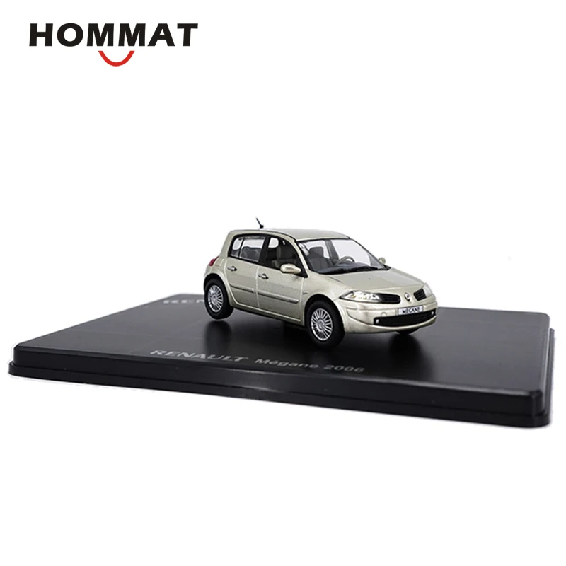 HOMMAT моделирование 1:43 Renault Megane 2006 модель автомобиля игрушка литой автомобиль модель автомобиля Коллекционные Подарочные игрушки для детей мальчиков