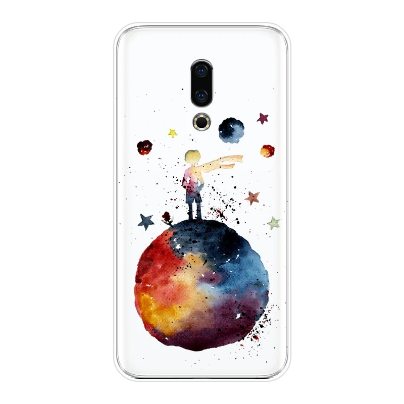 Чехол для телефона Meizu 16th 16x15 Lite 16 Plus силиконовый мягкий чехол с изображением