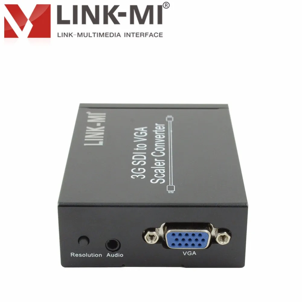 LINK MI ИПД для VGA скалер конвертер HD/SD/3G SD многофункциональный HD 3G SDI видео адаптер
