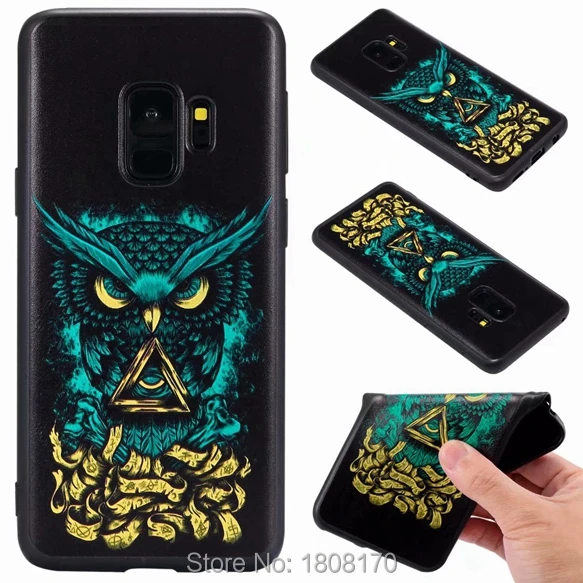 Мягкий ТПУ чехол C Ku для Samsung Galaxy S9 Plus A8 2018 Huawei P Smart Enjoy 7S Honor 7X Mate10 Lite Pro Модный 100