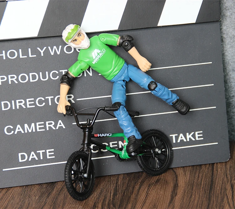 6 шт. палец игрушечные велосипеды BMX Профессиональный Флик Трикс литья под
