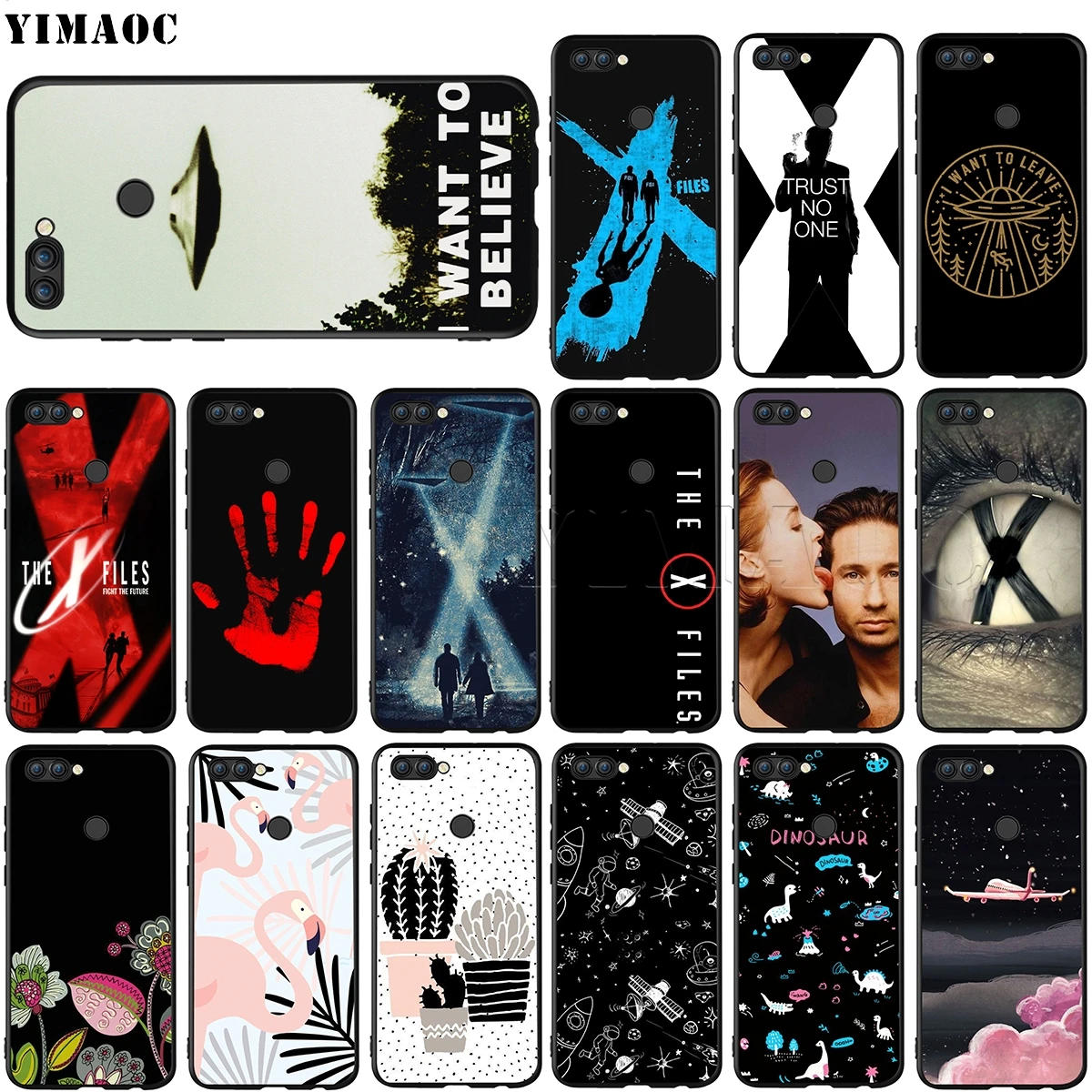 YIMAOC с принтом &quotСекретные материалы: хочу верить&quot чехол для Huawei Mate 10 P8 P9 P10 P20 P30 P