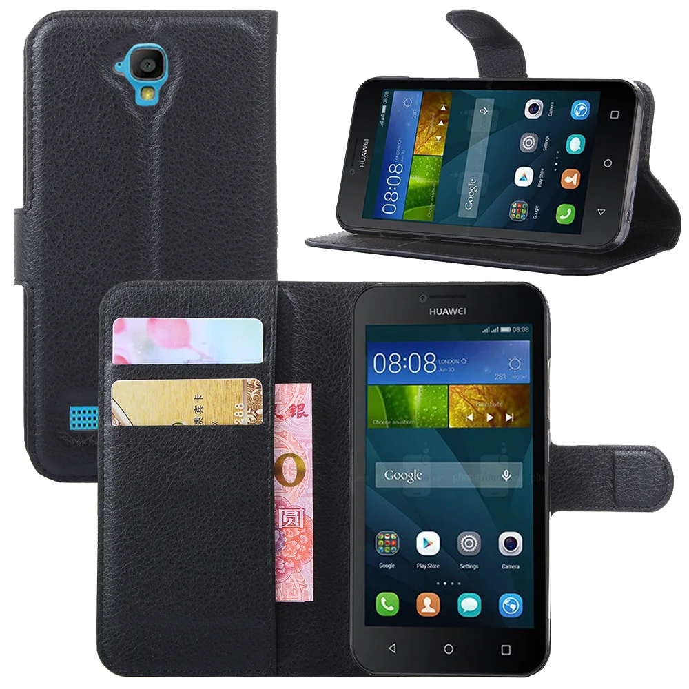 Роскошные Fundas Case Для Huawei Y560 Y5 L01 Телефон С Подставкой бумажник PU Кожа Флип Чехол