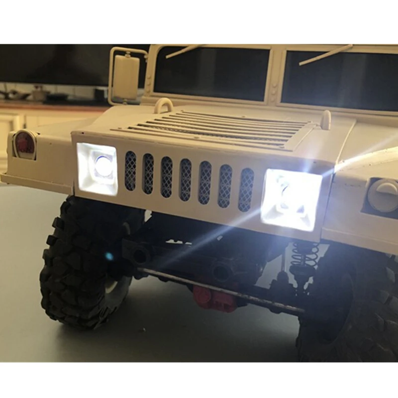 Новый высококачественный цельнометаллический Hummer 1/10 весы 313 мм колесная база RC