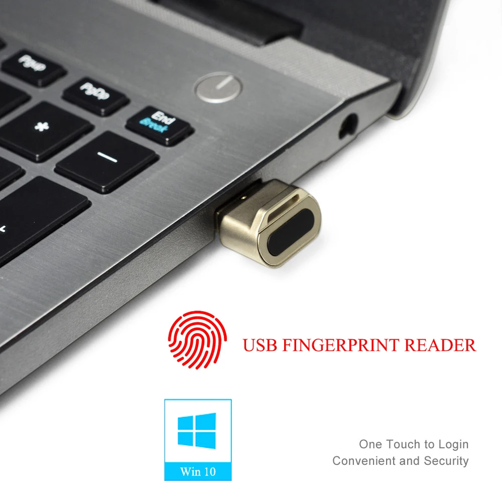 Модуль считывания отпечатков пальцев USB устройство распознавания для Windows 10