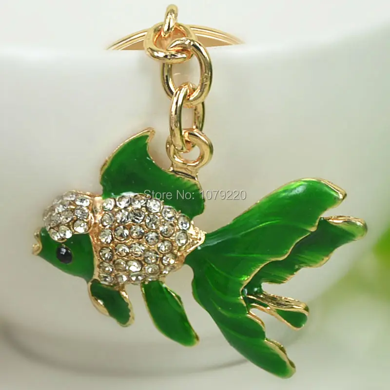 Брелок для ключей в виде бабочки хвоста рыбы | Украшения и аксессуары