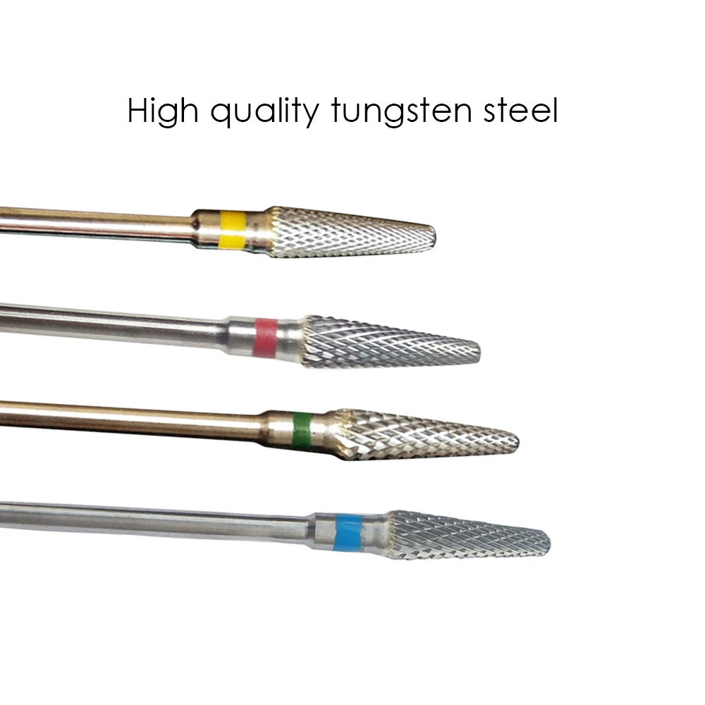 Фрезы для маникюра из карбида вольфрама 3/32 дюйма 1 шт.|nail drill bits|nail drillnail bit |