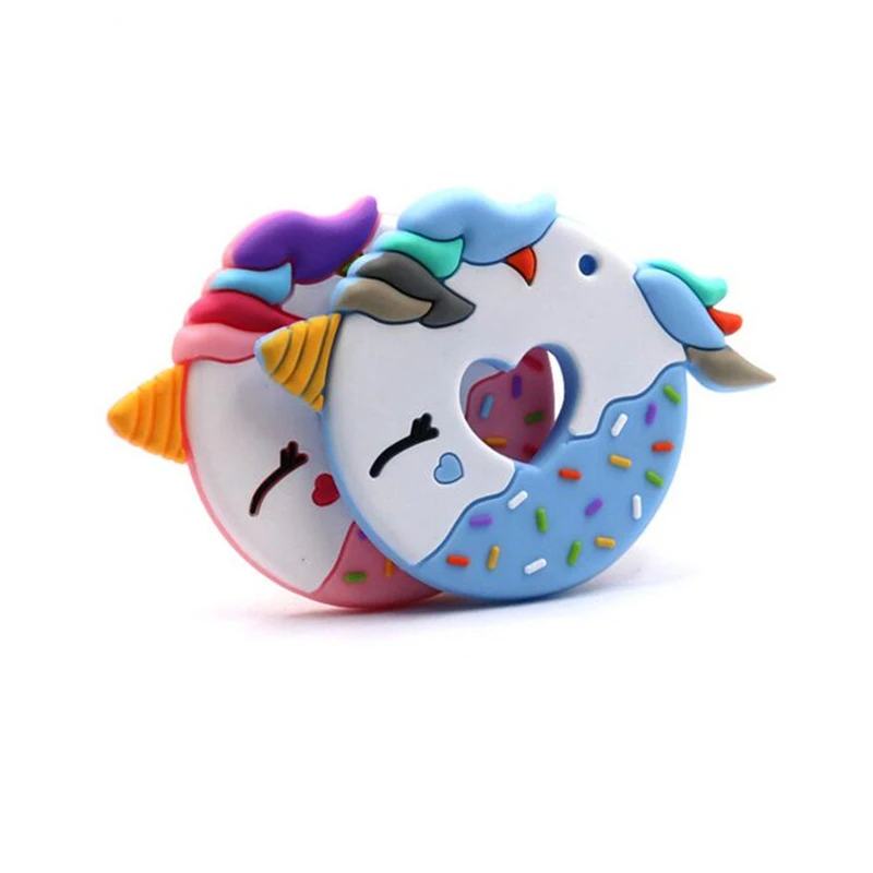 Baby Silicone Teething Food Grade Teether Cartoon Newborn Nursing Dropshipping 2 colors | Мать и ребенок