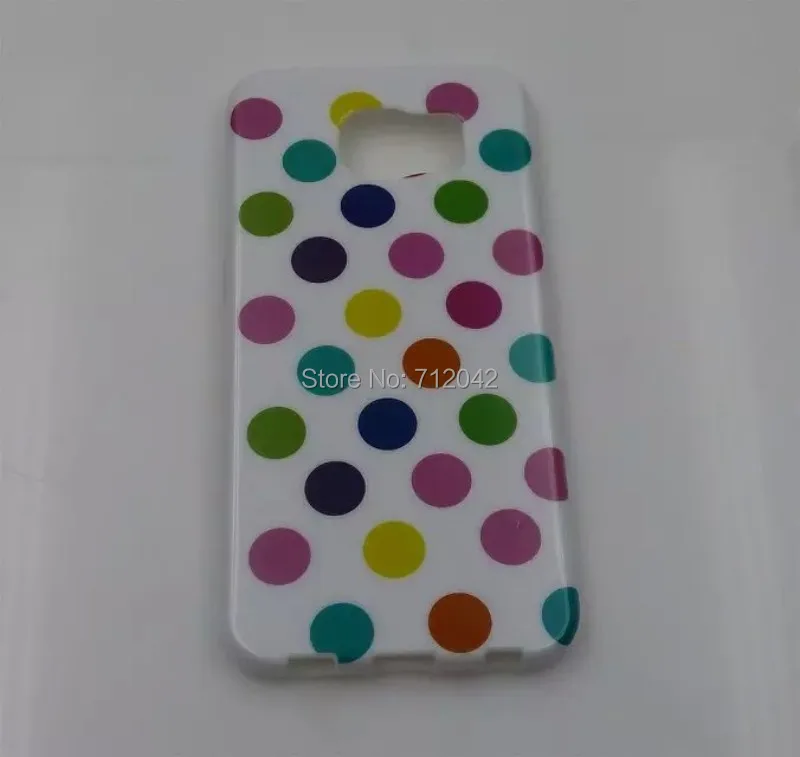 OEEKOI в горошек Мягкий ТПУ гелевый Чехол для телефона Samsung Galaxy S6 G9200 SM-G920F Бесплатная