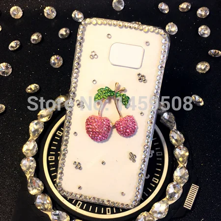 Чехлы для samsung Galaxy J2 Prime G532s Стразы ручной работы вишневый бриллиант|for galaxy|case casecase
