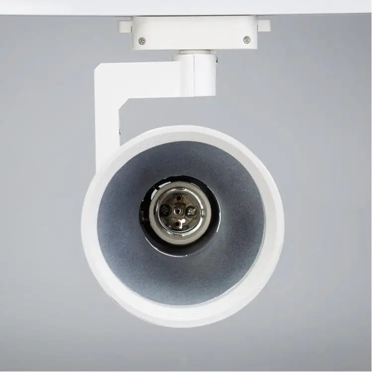 PAR30 Точечный светильник рельсовый двухпроводная стойка для соединителей E27