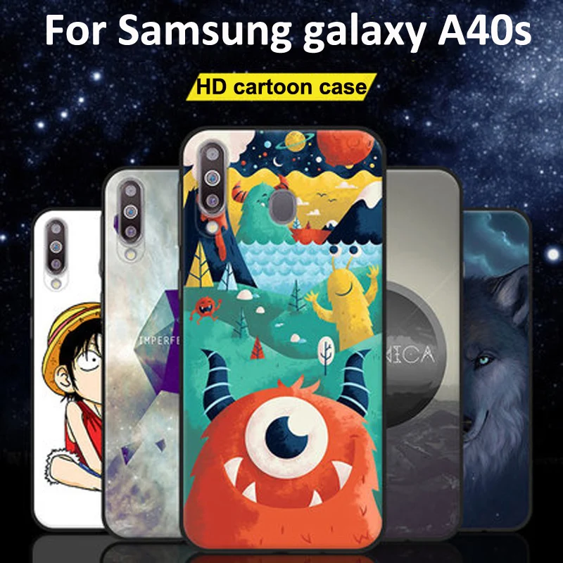 Силиконовый чехол для Gaxaly A40 s A 40 мультяшный телефона A40s 2019 мягкие задние Чехлы
