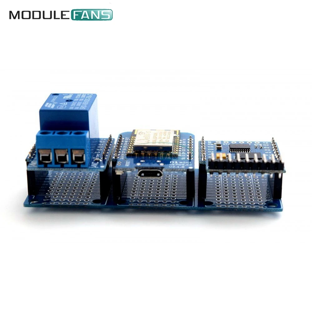 Для Wemos D1 Mini тройная розетка Базовая экранная плата NodeMCU совместимая с ESP8266