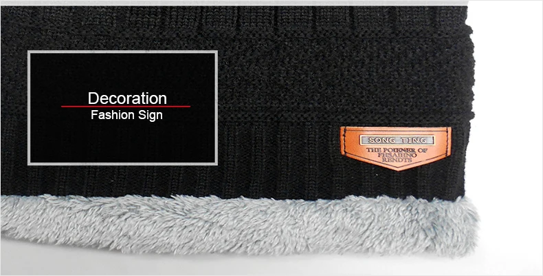 Модная шапка Gorros головные уборы для мужчин и женщин Толстая зимняя шапка мужская вязаная шапка теплая Skullies& Beanies с бархатом