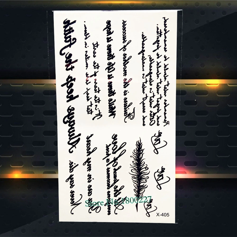 Цветок татуировки Временные-розы наклейки для временных татуировок Для женщин